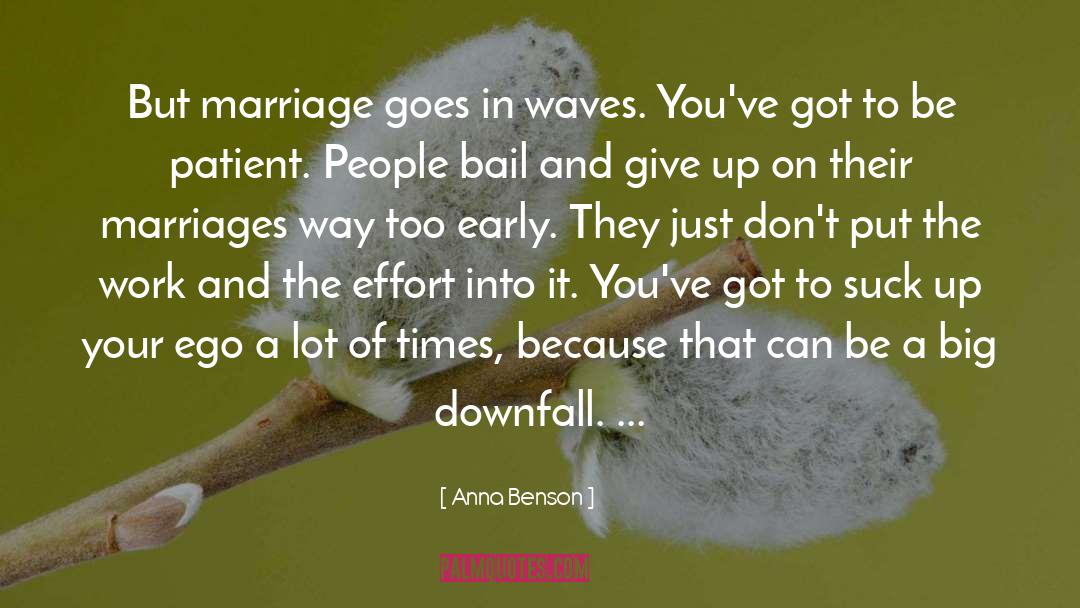 Marriage Counselling quotes by Anna Benson