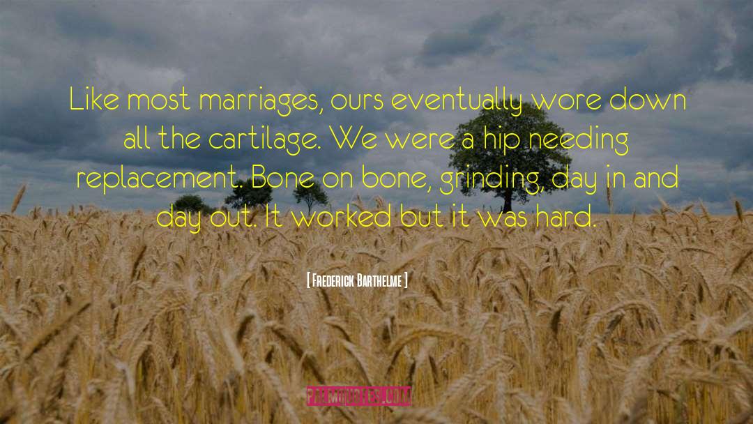 Marriage Day Wishes In English quotes by Frederick Barthelme