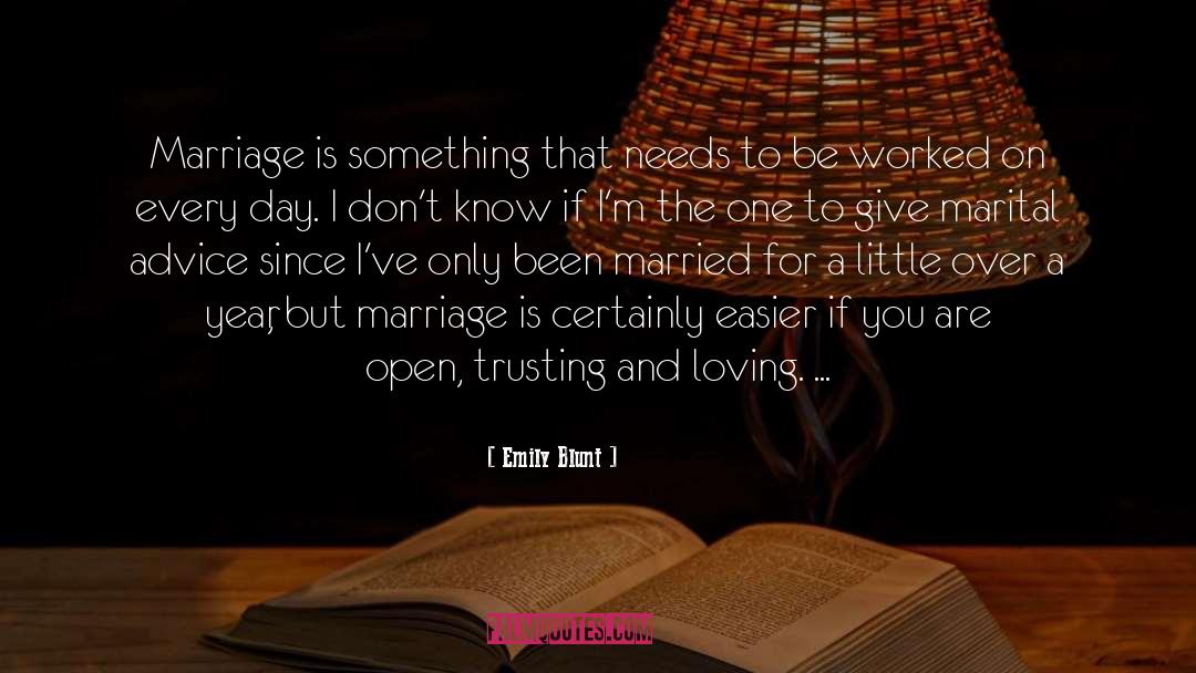 Marriage Day Wishes In English quotes by Emily Blunt