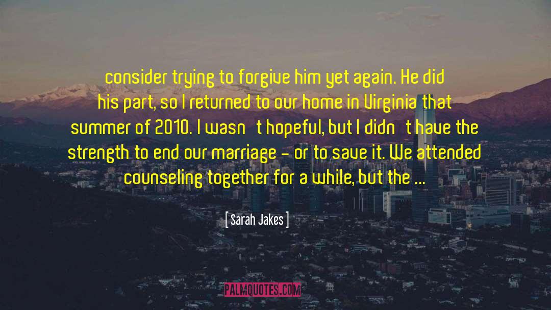 Marriage Divorce quotes by Sarah Jakes