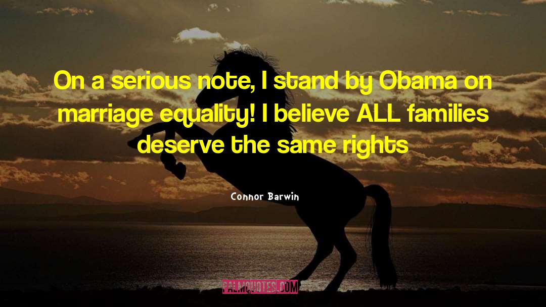 Marriage Equality quotes by Connor Barwin