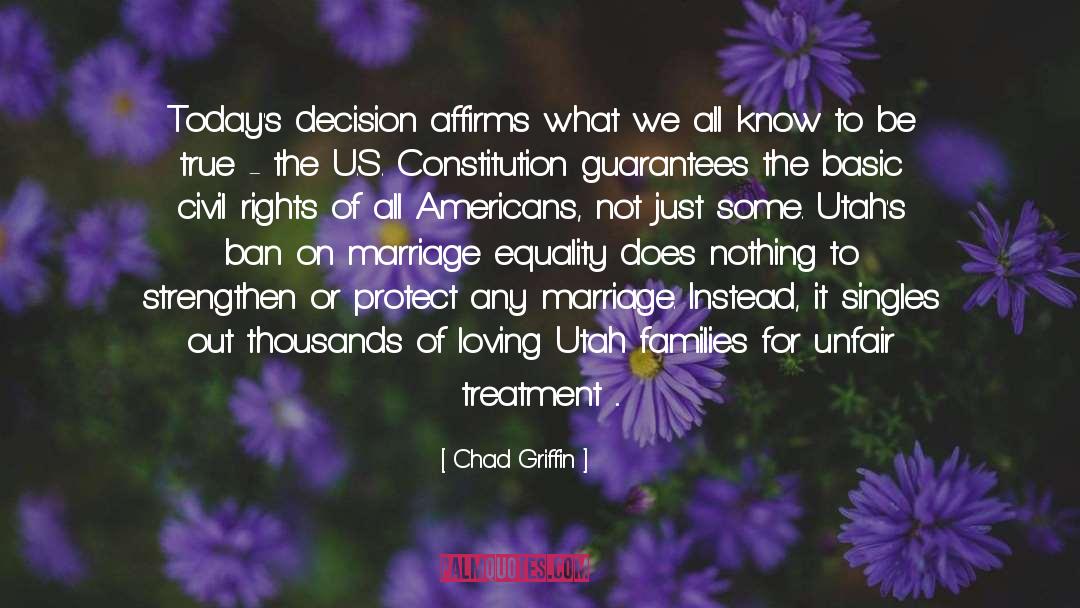 Marriage Equality quotes by Chad Griffin