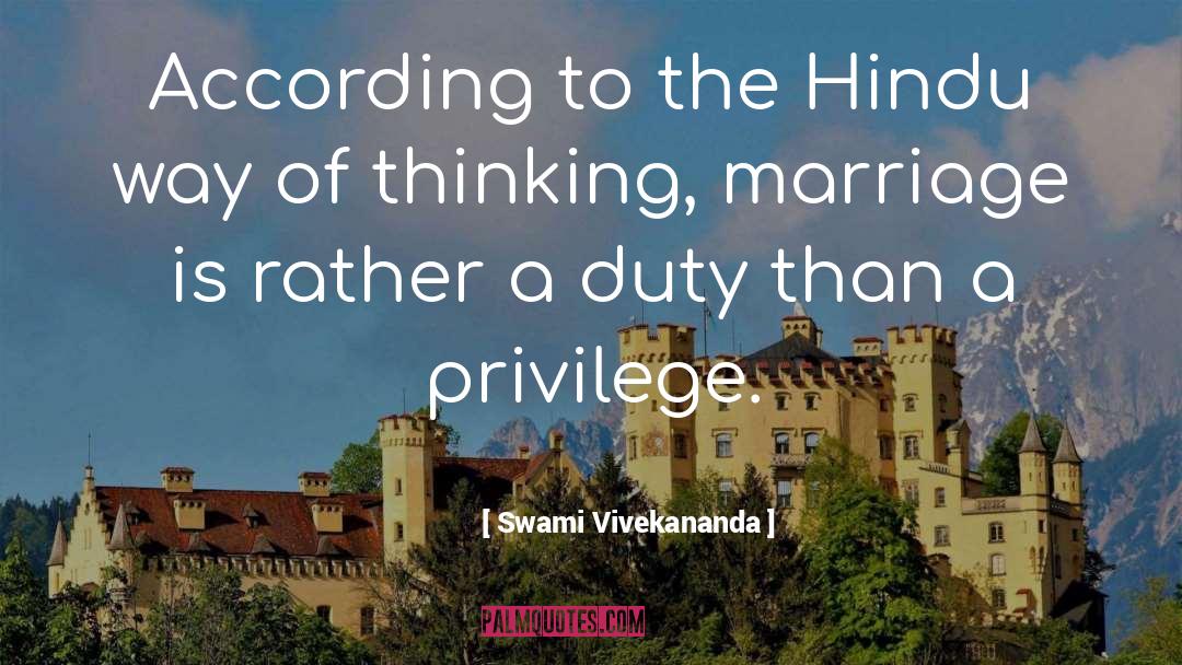 Marriage Is Overrated quotes by Swami Vivekananda