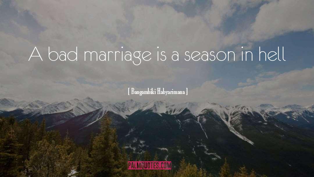 Marriage Life quotes by Bangambiki Habyarimana