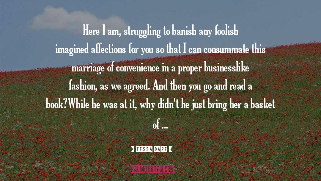 Marriage Of Convenience quotes by Tessa Dare