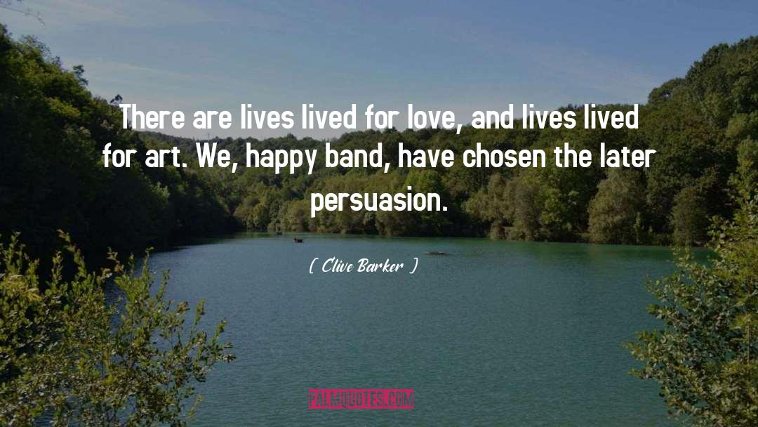 Marriage Persuasion quotes by Clive Barker