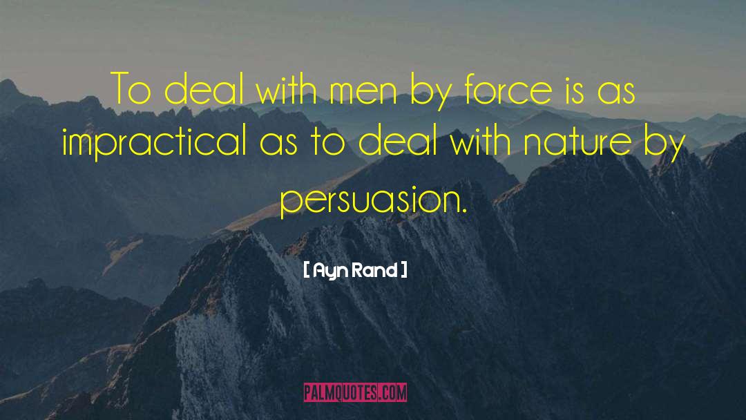 Marriage Persuasion quotes by Ayn Rand