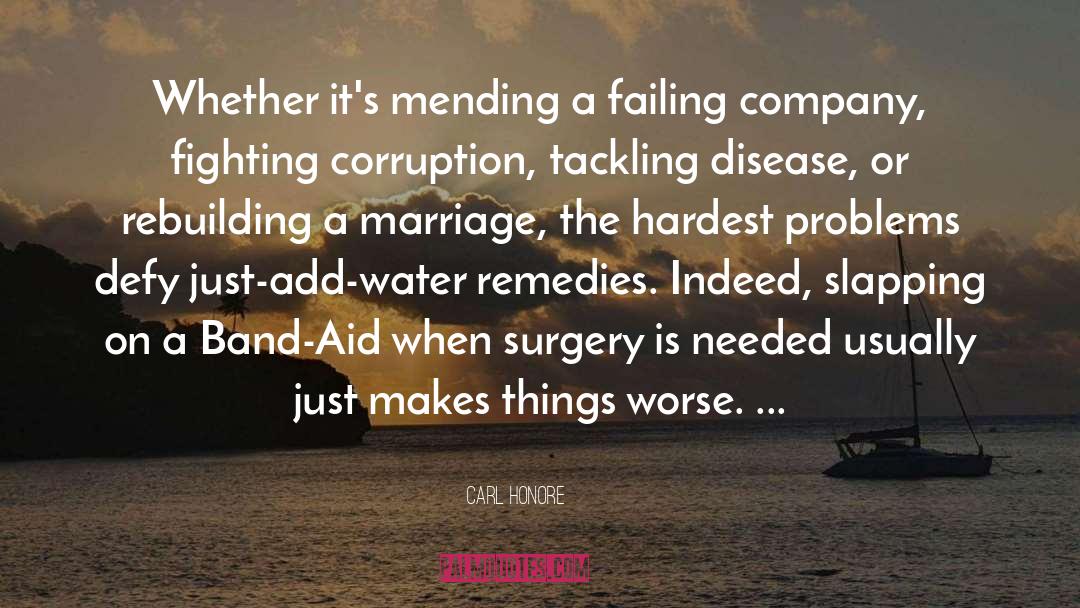 Marriage Problems quotes by Carl Honore