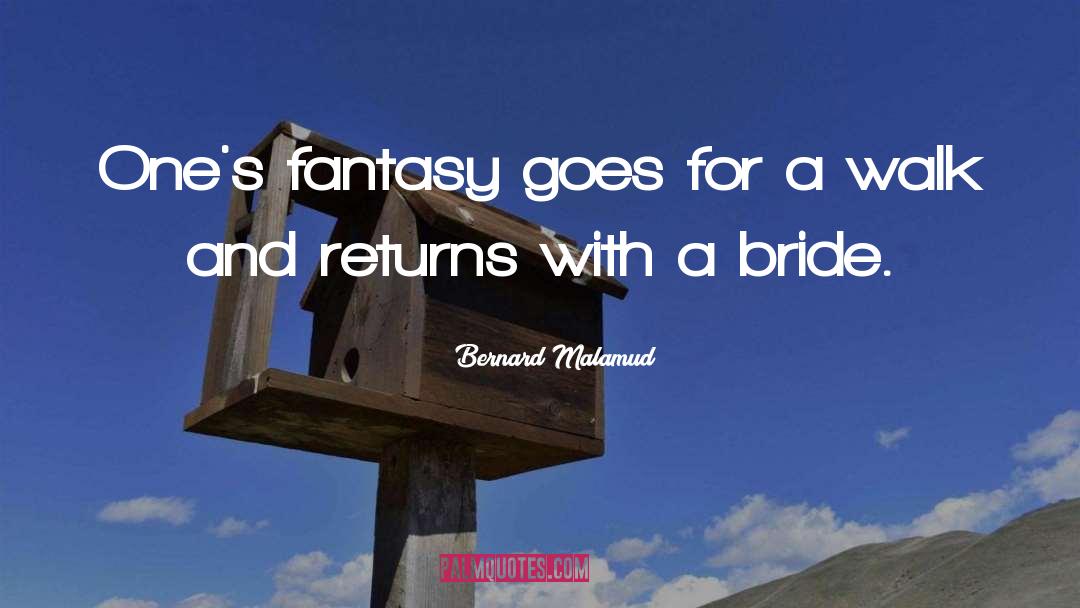 Marriage Proposal quotes by Bernard Malamud