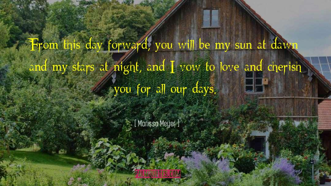 Marriage Vows quotes by Marissa Meyer