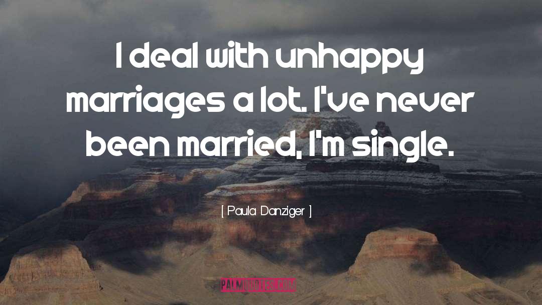 Marriages quotes by Paula Danziger