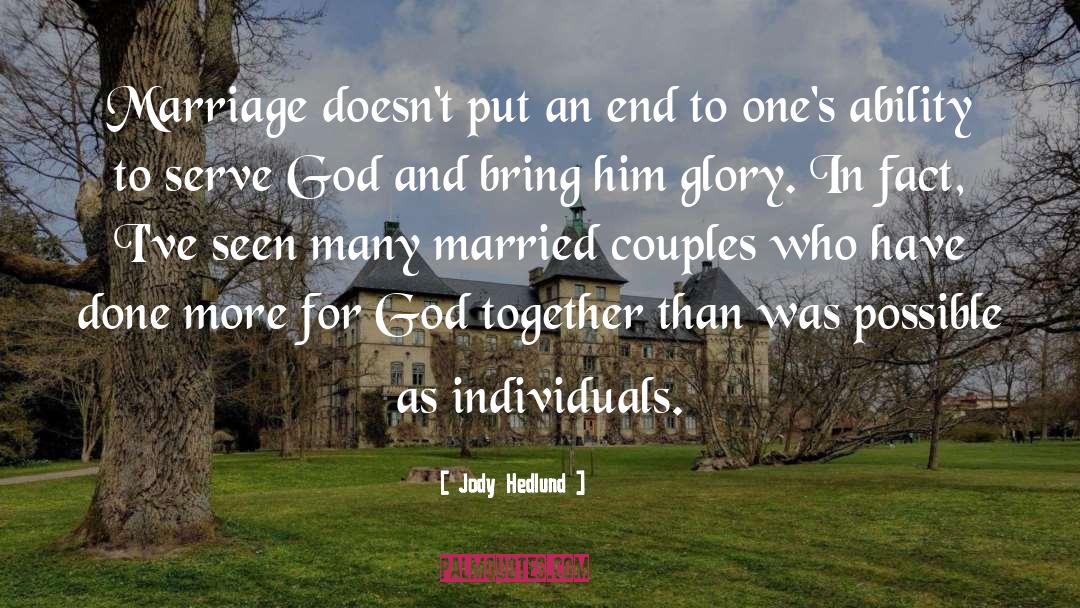 Married Couples quotes by Jody Hedlund