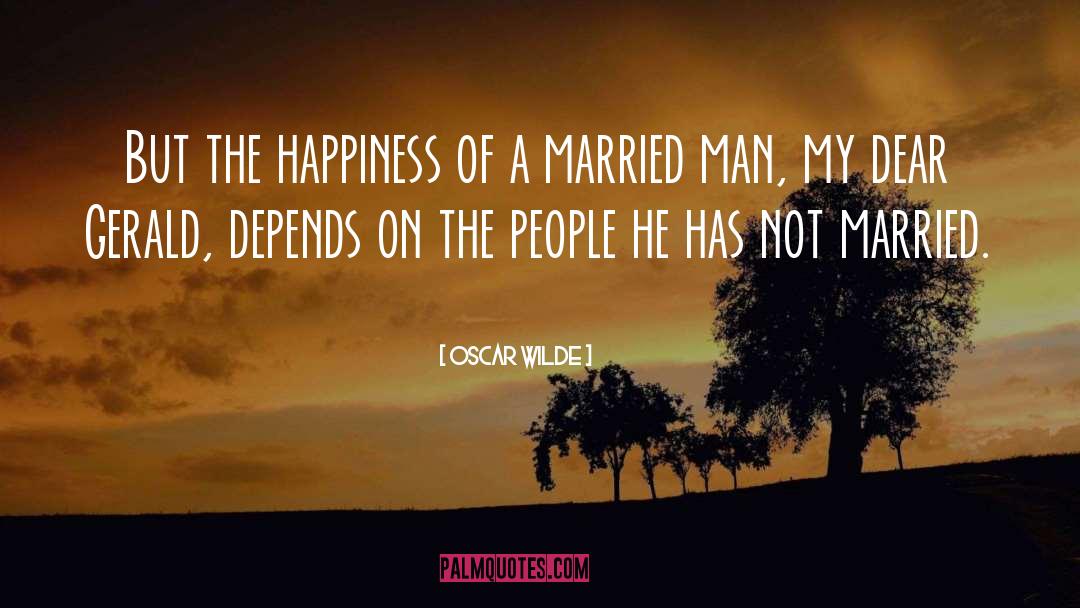 Married Man quotes by Oscar Wilde