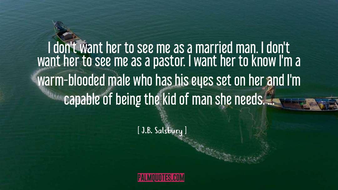 Married Man quotes by J.B. Salsbury