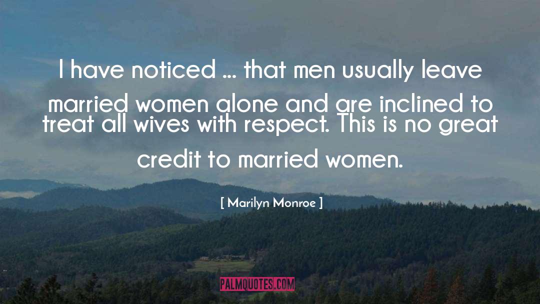 Married Women quotes by Marilyn Monroe
