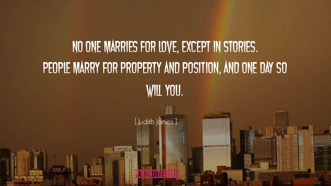 Marries quotes by Judith James