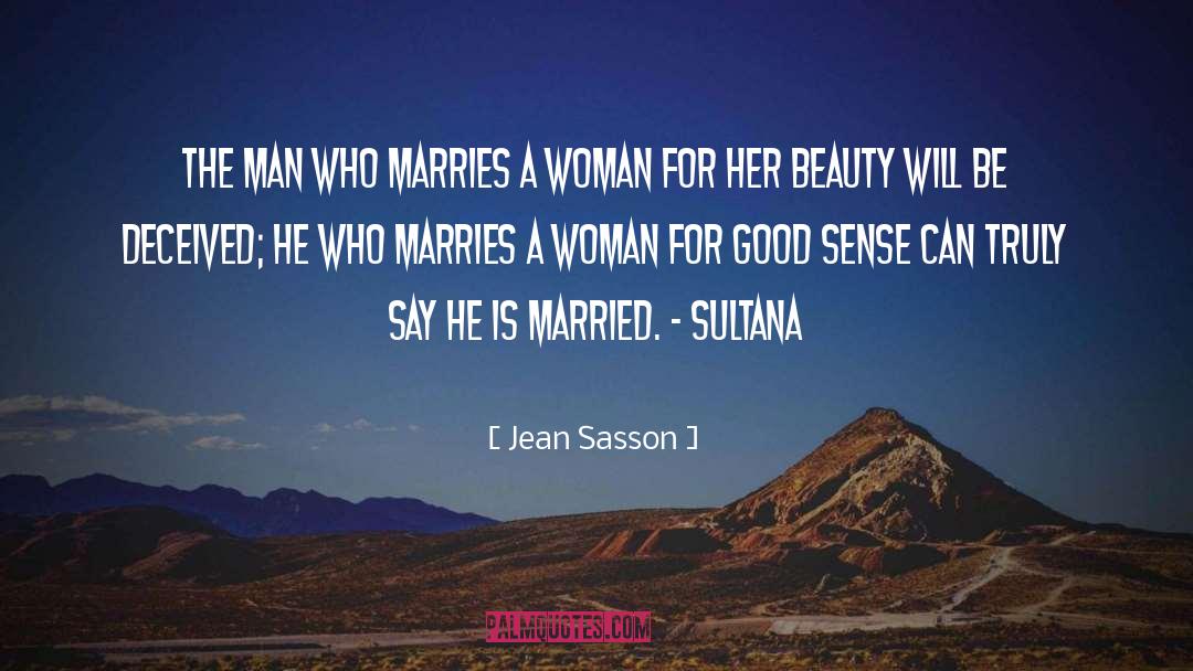 Marries quotes by Jean Sasson