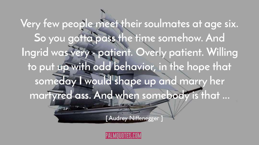 Marry Her quotes by Audrey Niffenegger