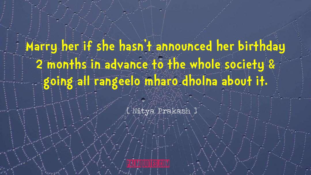 Marry Her quotes by Nitya Prakash