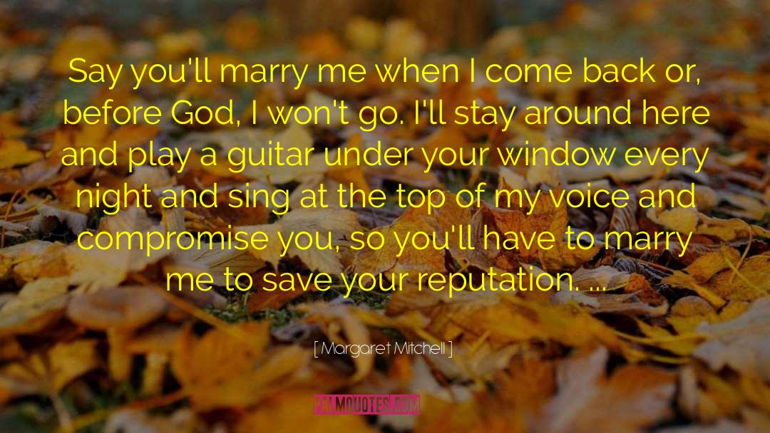 Marry Me quotes by Margaret Mitchell