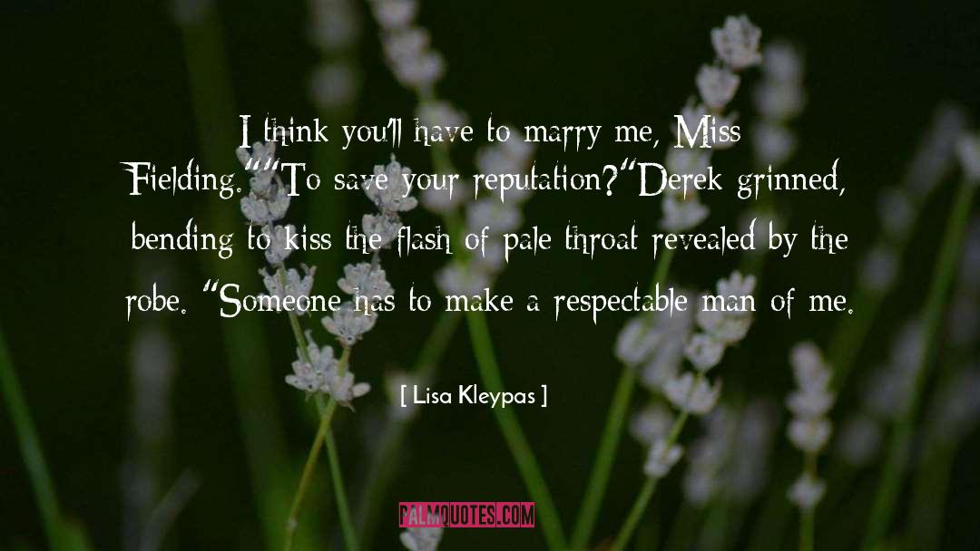 Marry quotes by Lisa Kleypas