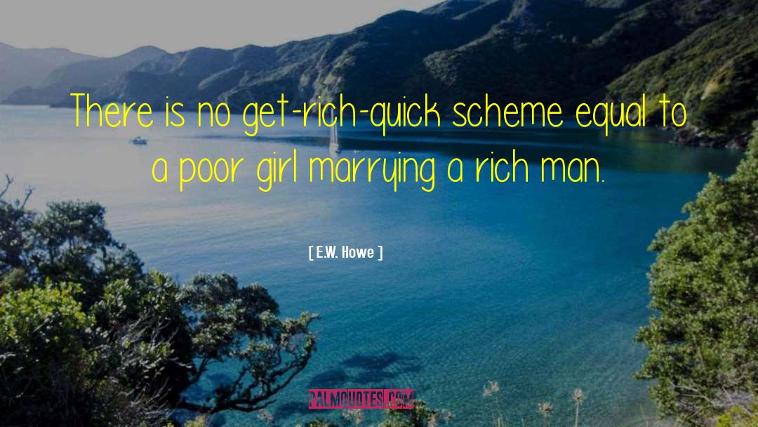 Marrying Him quotes by E.W. Howe