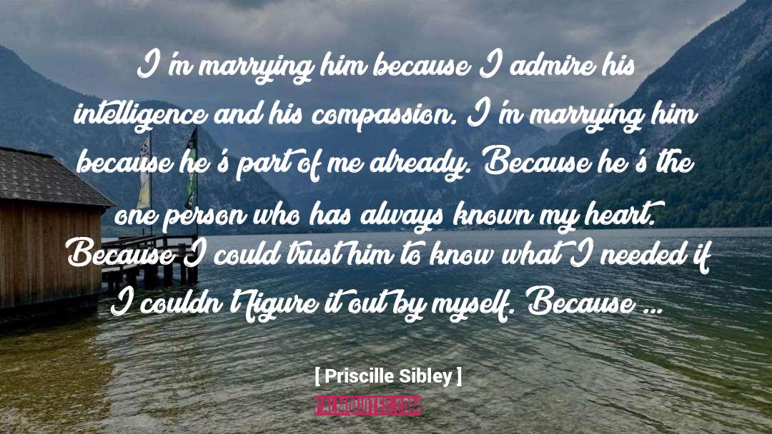 Marrying Him quotes by Priscille Sibley