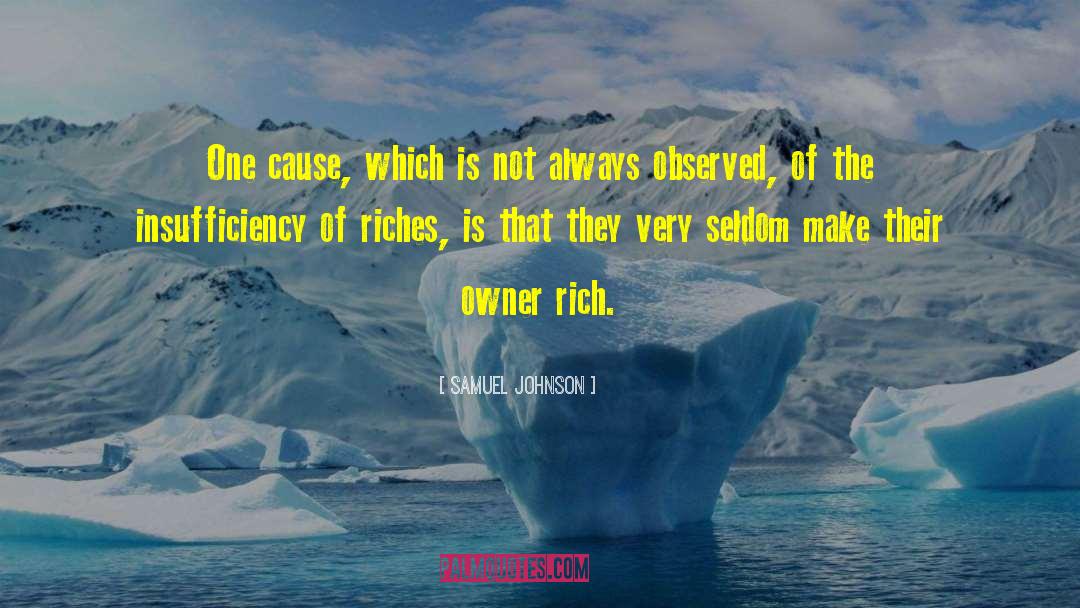 Marrying Rich quotes by Samuel Johnson