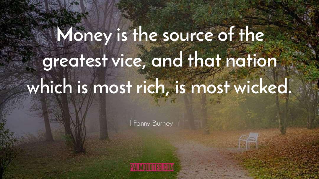 Marrying Rich quotes by Fanny Burney