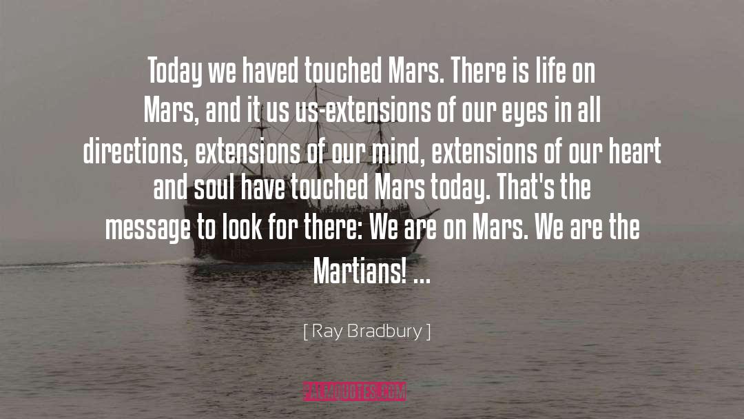 Mars quotes by Ray Bradbury
