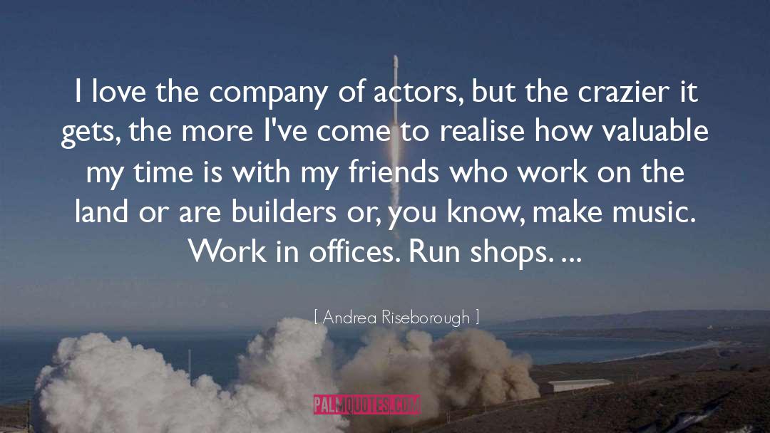 Marshburn Builders quotes by Andrea Riseborough