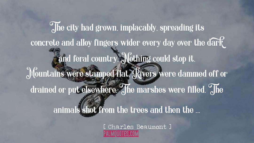 Marshes quotes by Charles Beaumont