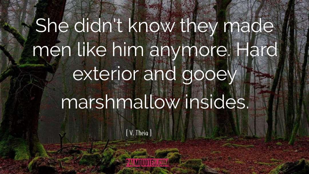 Marshmallow quotes by V. Theia