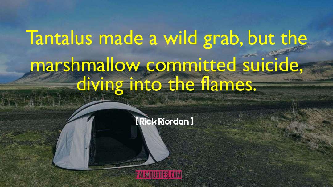 Marshmallow quotes by Rick Riordan