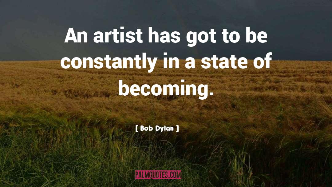 Martial Artist quotes by Bob Dylan