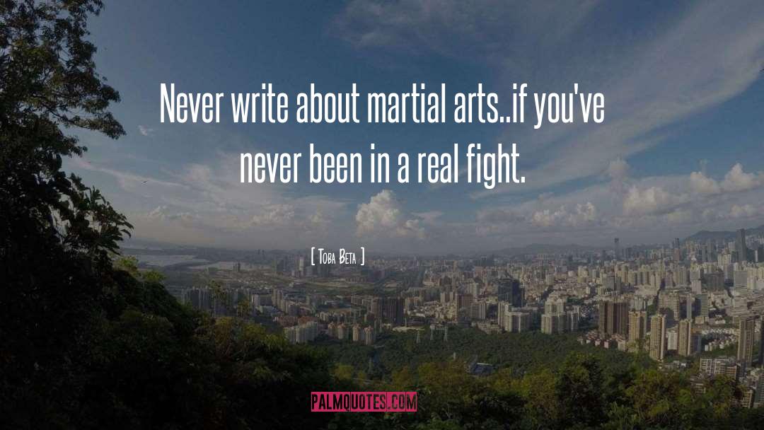 Martial Arts Brooklyn quotes by Toba Beta