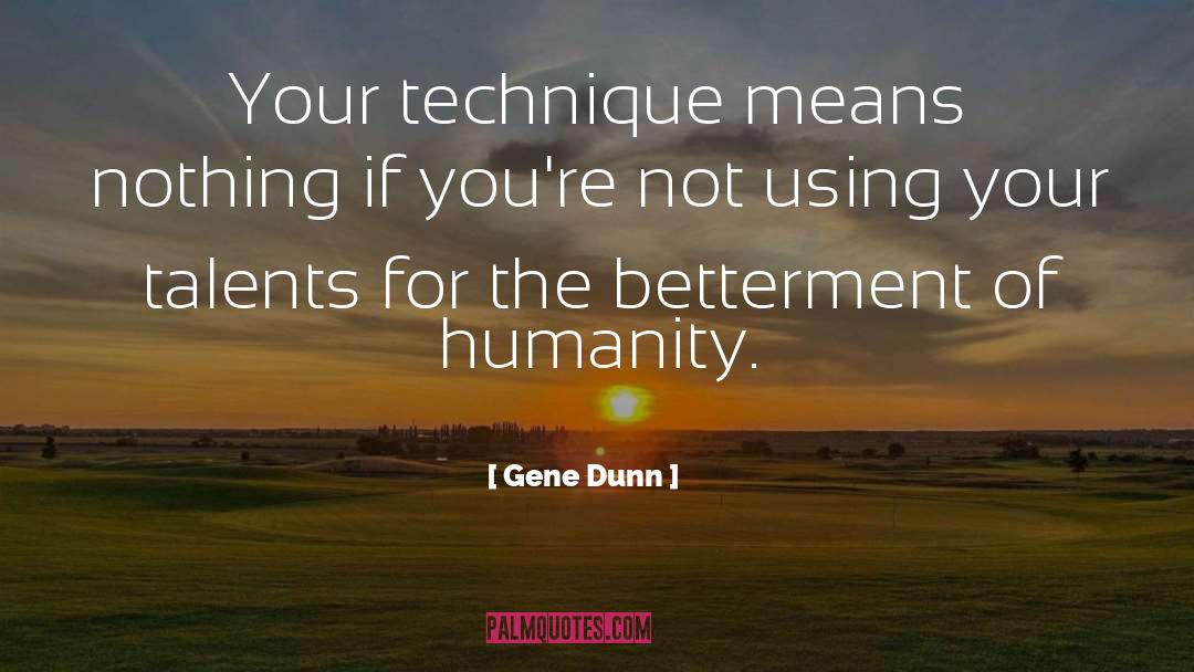 Martial quotes by Gene Dunn