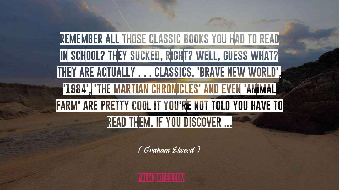 Martian Chronicles quotes by Graham Elwood