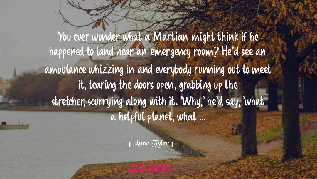 Martian quotes by Anne Tyler