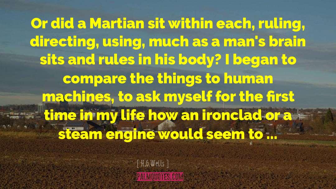 Martian quotes by H.G.Wells