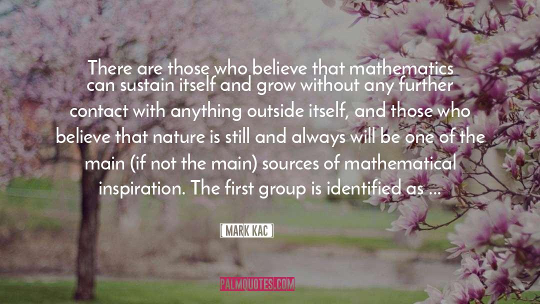 Martignoni Group quotes by Mark Kac
