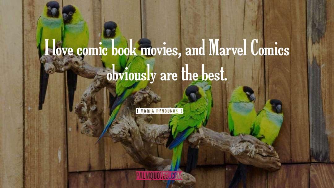 Marvel Comics Inspirational quotes by Maria Menounos