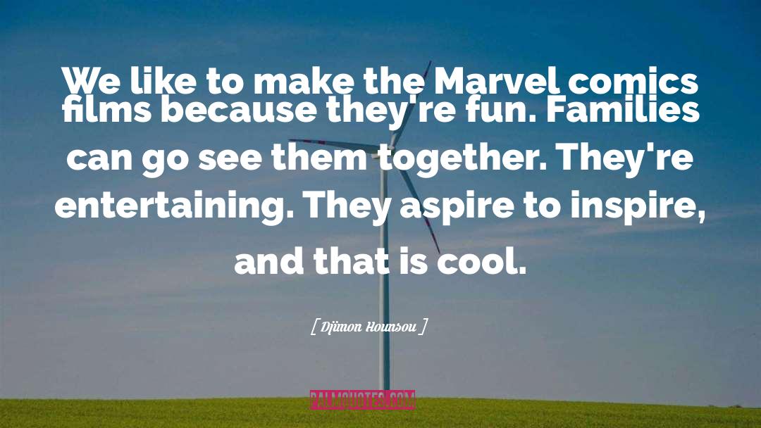 Marvel Comics quotes by Djimon Hounsou