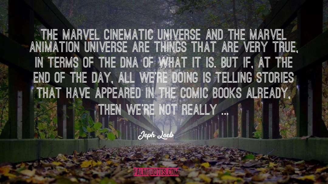 Marvel Comics quotes by Jeph Loeb