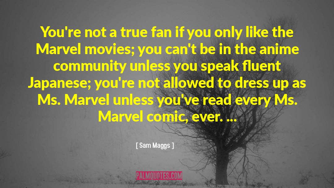 Marvel quotes by Sam Maggs