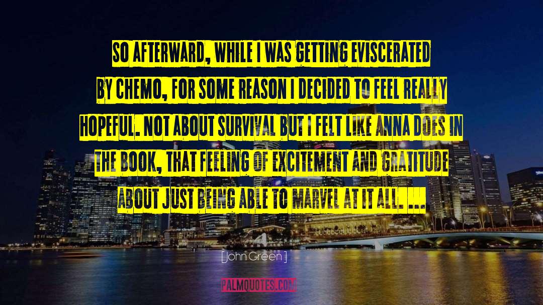 Marvel quotes by John Green