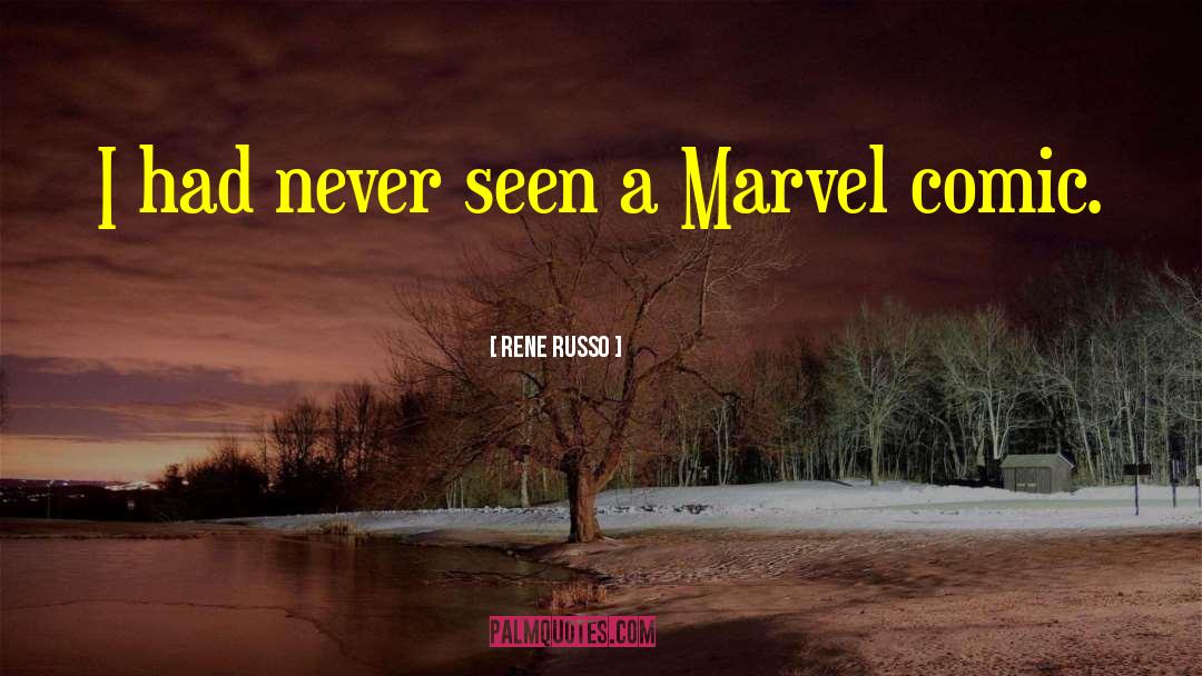 Marvel Wallpaper quotes by Rene Russo