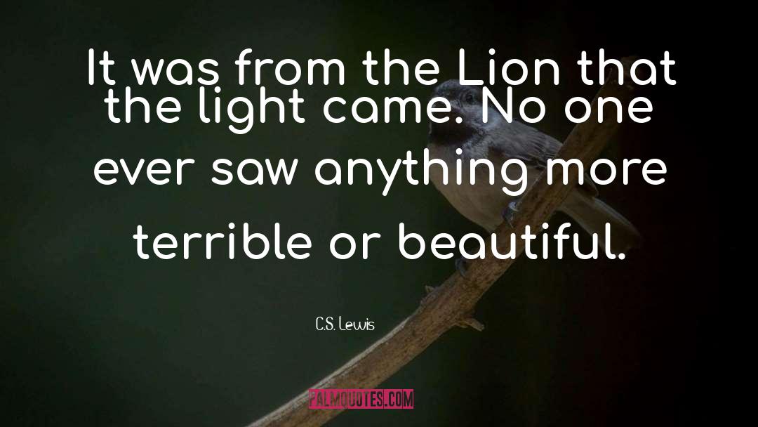 Marvelously Beautiful quotes by C.S. Lewis