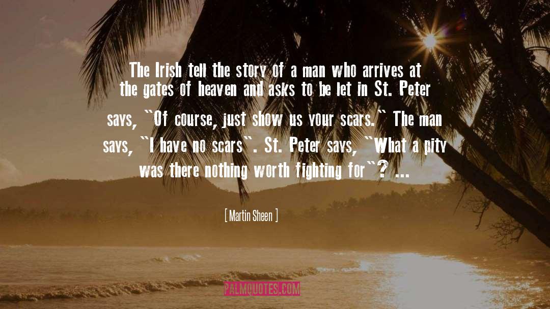 Marven Gates quotes by Martin Sheen