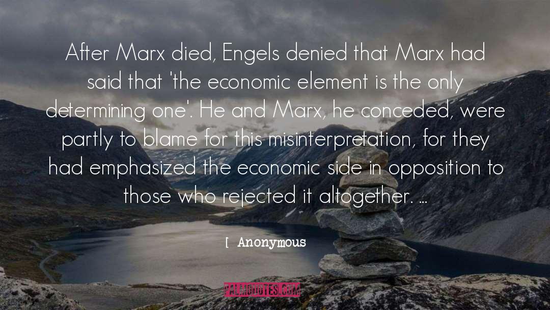 Marx quotes by Anonymous